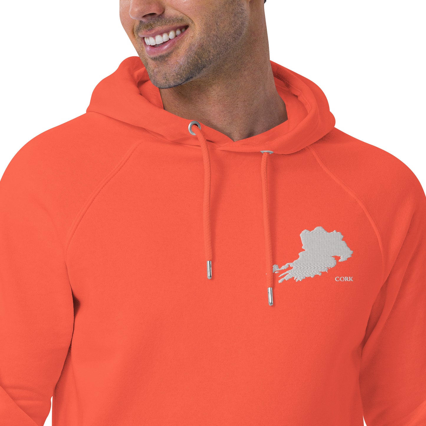 County Cork Unisex Eco Raglan Hoodie