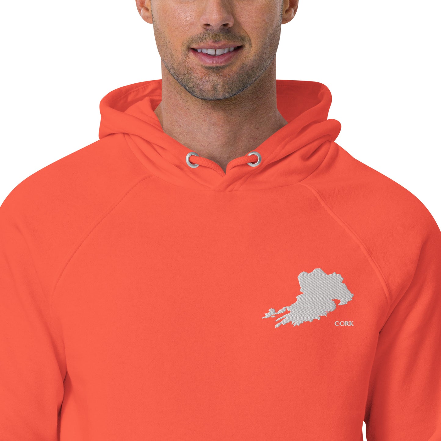 County Cork Unisex Eco Raglan Hoodie