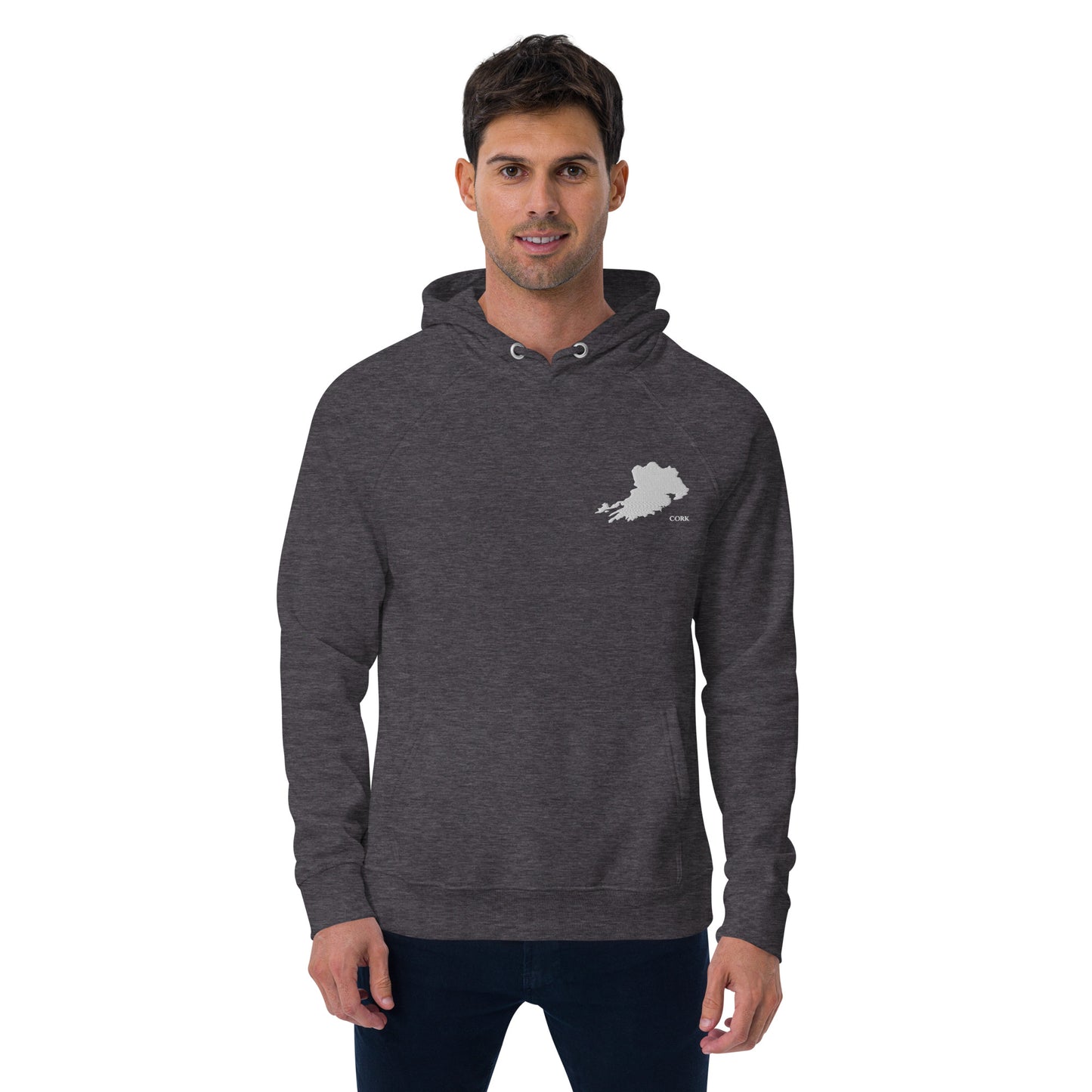 County Cork Unisex Eco Raglan Hoodie