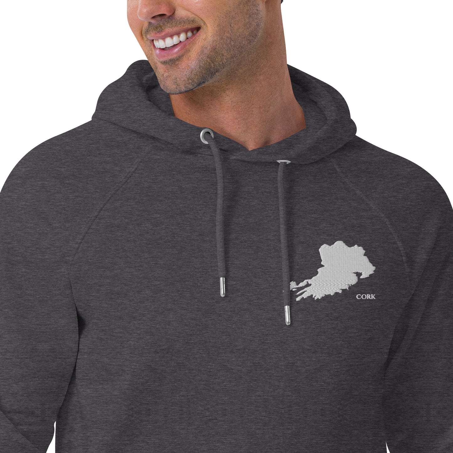 County Cork Unisex Eco Raglan Hoodie