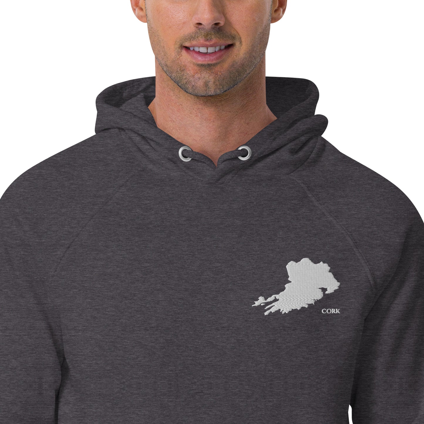 County Cork Unisex Eco Raglan Hoodie