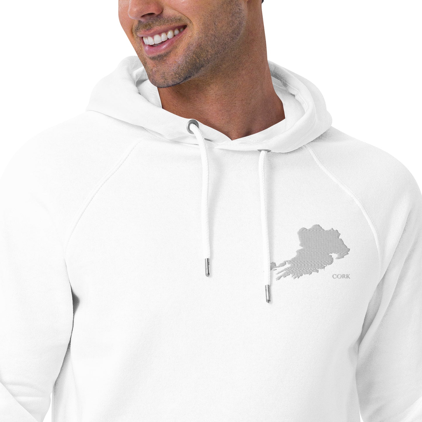 County Cork Unisex Eco Raglan Hoodie